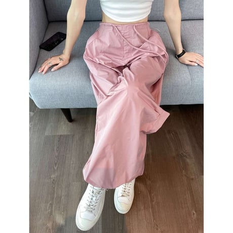 draw string cargo pants /3color　NK1363