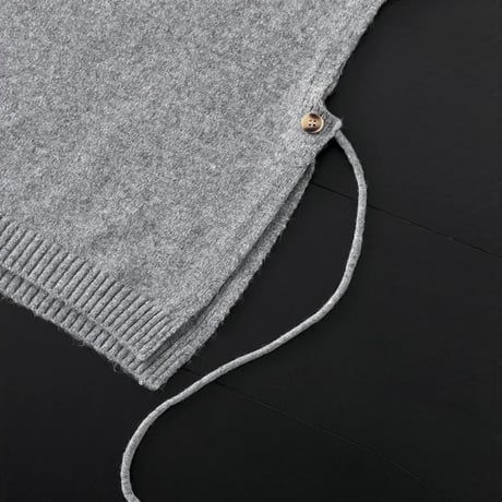 knit vest & pullover set /2color　NK2063