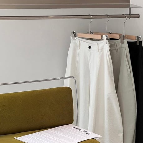 relaxed cocoon wide pants /3color　NK2177