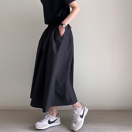back ribbon docking maxi dress　NK2222