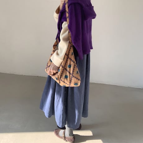blue corduroy op　NK1709