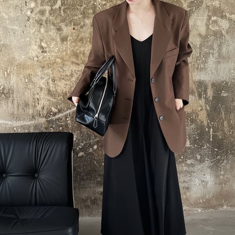 classic tailored blazer /2color　NK1979