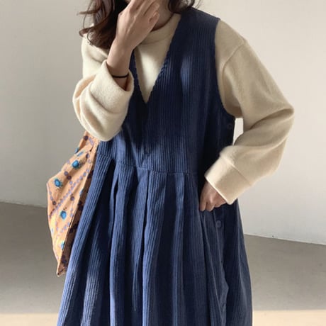 blue corduroy op　NK1709