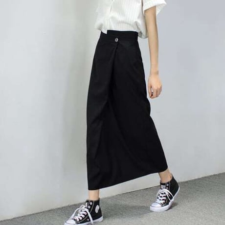 side tack long skirt　NK1165