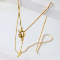 loop tie necklace　NK1251