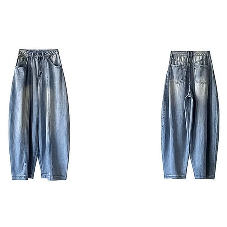 relaxed wide denim pants　NK2193