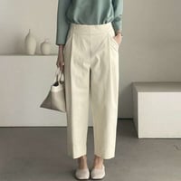 cropped tuck pants /3color　NK1120