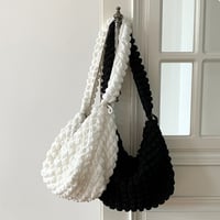 emboss shoulder bag /2color　NK1595