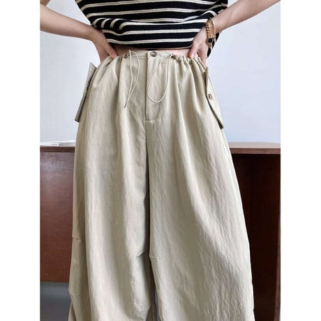 casual wide caego pants /2color　NK1150