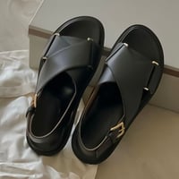 cross belt back strap sandal　NK2201