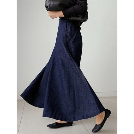 wide demim pants　NK1372