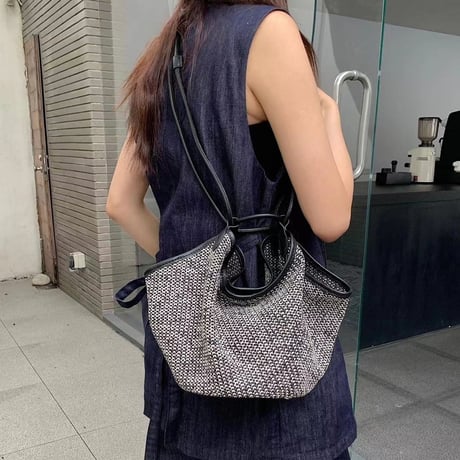 mini bucket bag /2color　NK1593