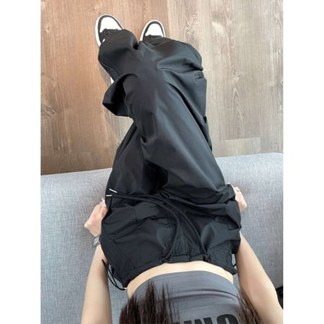 draw string cargo pants /3color　NK1363