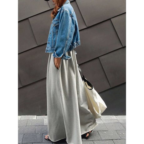 wide sweat pants /2color　NK1370