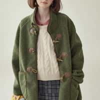 piping boa duffle coat　NK2053