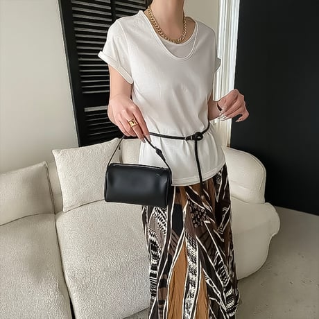 back slit cotton vest /5color　NK2208