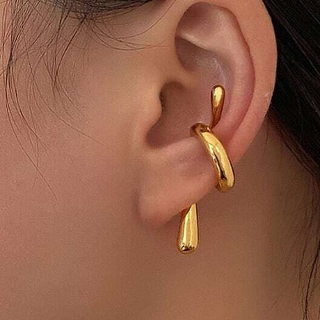 curve ear cuff /2color　NK1240