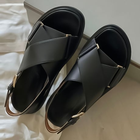 cross belt back strap sandal　NK2201