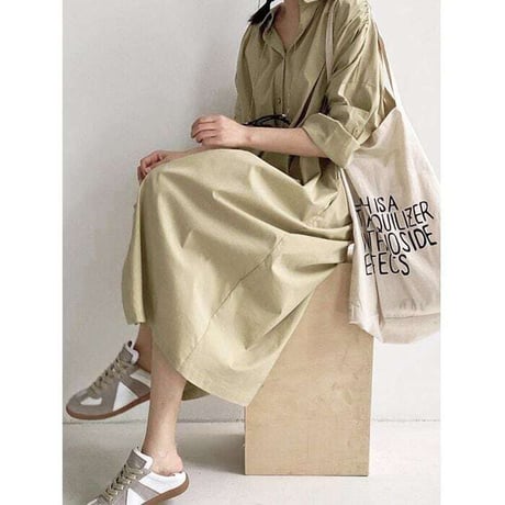 back drape shirt one-piece　NK1105