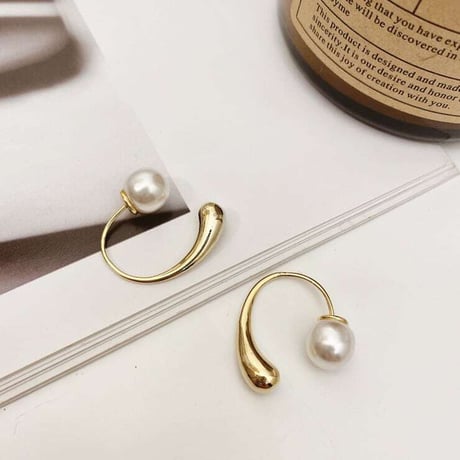 pearl gold 2 way pierce　NK1250
