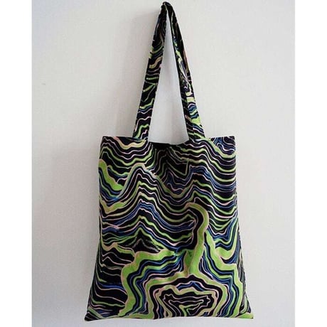 abstract print tote bag　NK1177