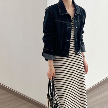 basic denim jacket　NK1492