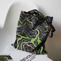 abstract print tote bag　NK1177