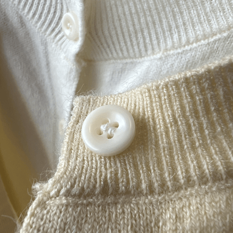 layered design knit cardigan /3color　NK1988