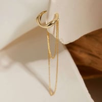 gold chain ear cuff　NK1235