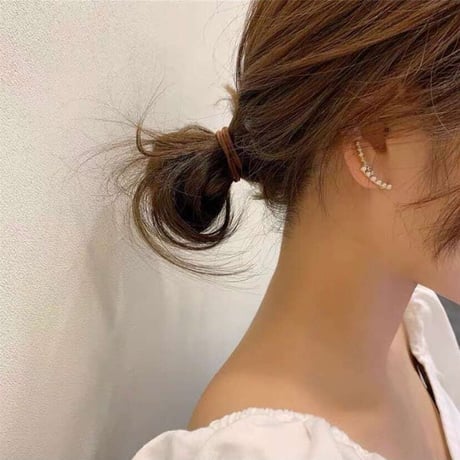 pearl stone ear cuff　NK1248