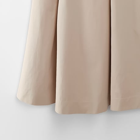 tuck flare long skirt /3color　NK2154