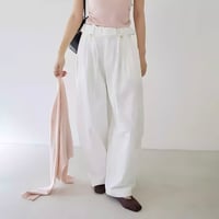 relaxed wrap wide pants /3coloe　NK2190