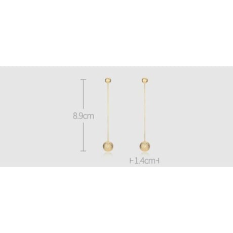 gold pearl pierce　NK1223