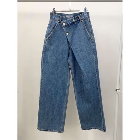 high waist 3button denim pants　NK1366