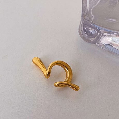 curve ear cuff /2color　NK1240
