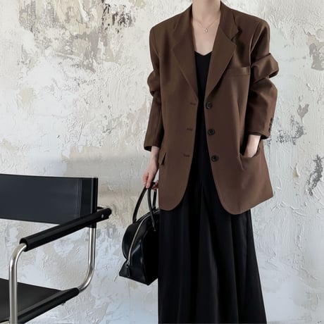 classic tailored blazer /2color　NK1979