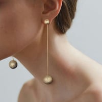 gold pearl pierce　NK1223