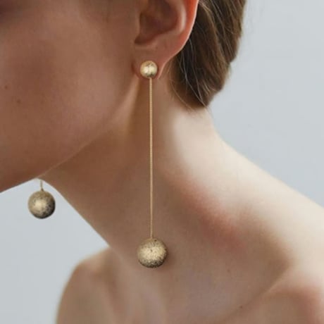 gold pearl pierce　NK1223