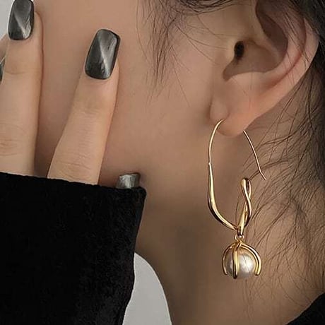 drop pearl pierce　NK1256