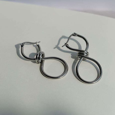 twist design pierce /2color　NK1203
