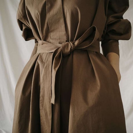 long shirt one piece /2color　NK1103