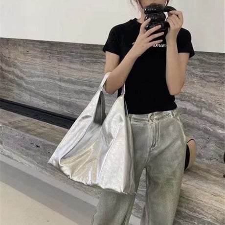 metallic soft shoulder /2color　NK1172