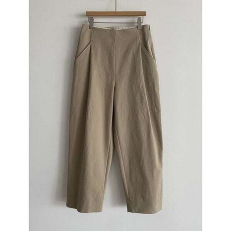 cropped tuck pants /3color　NK1120