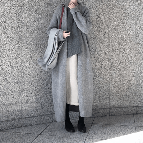 long cardigan /2color　NK1703