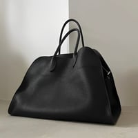 faux leather boston tote bag　NK2155