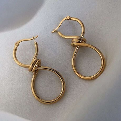 twist design pierce /2color　NK1203