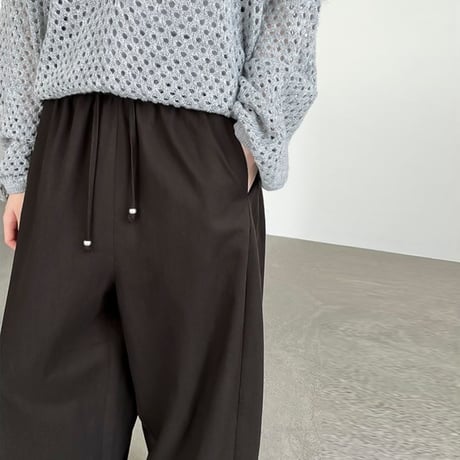 volume wide easy pants /3color　NK1954