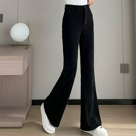 corduroy flare skirt /2color　NK1379