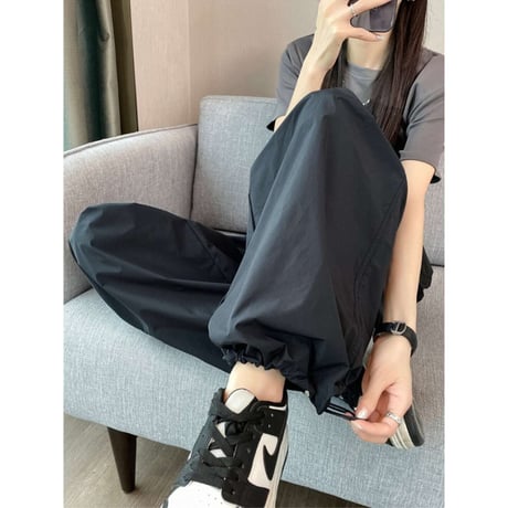 draw string cargo pants /3color　NK1363