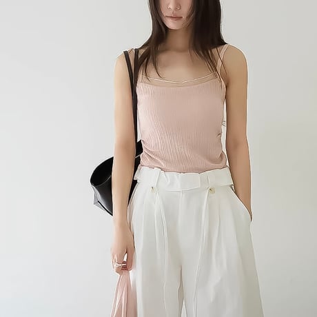 relaxed wrap wide pants /3coloe　NK2190